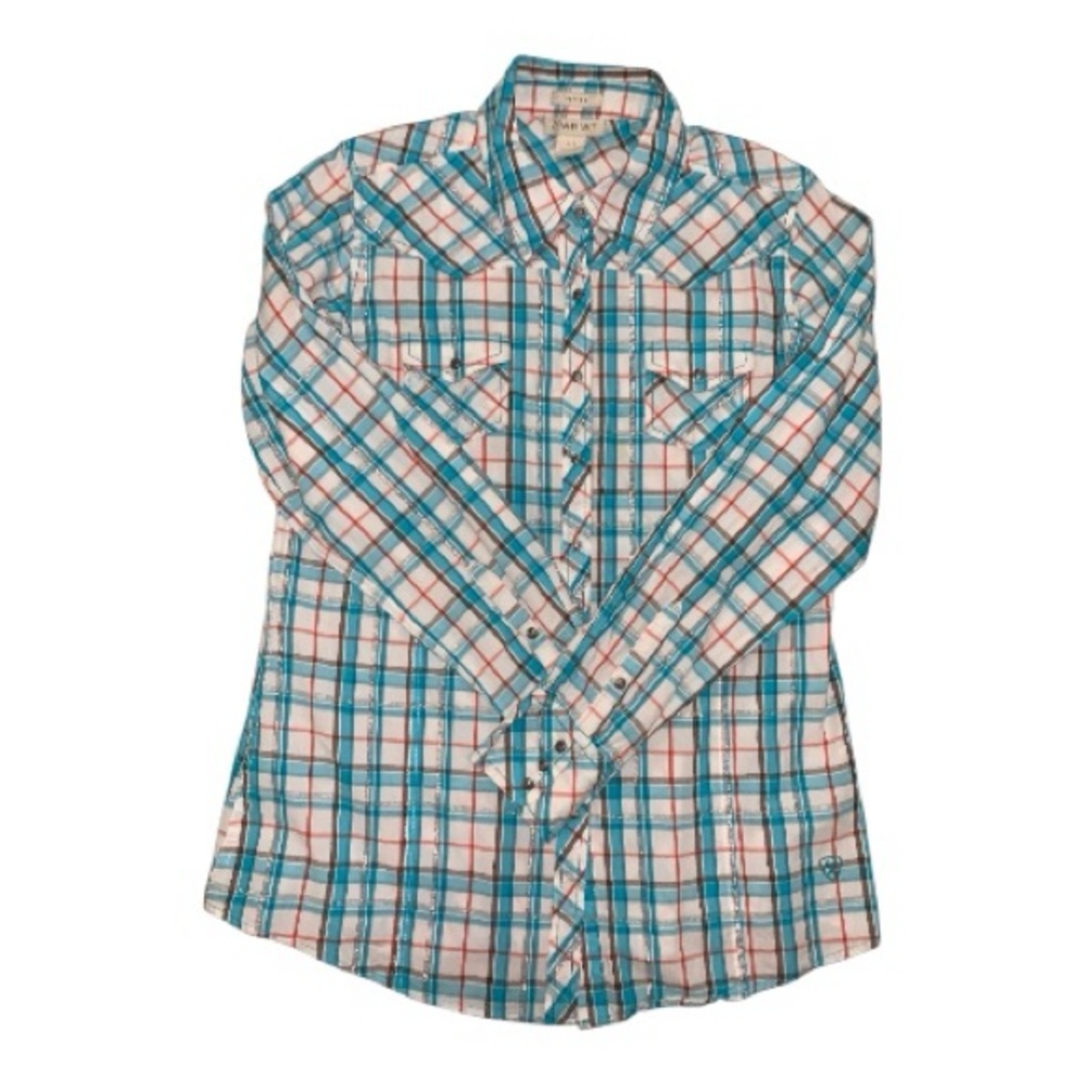 Women’s ARIAT western style fitted shirt size Large